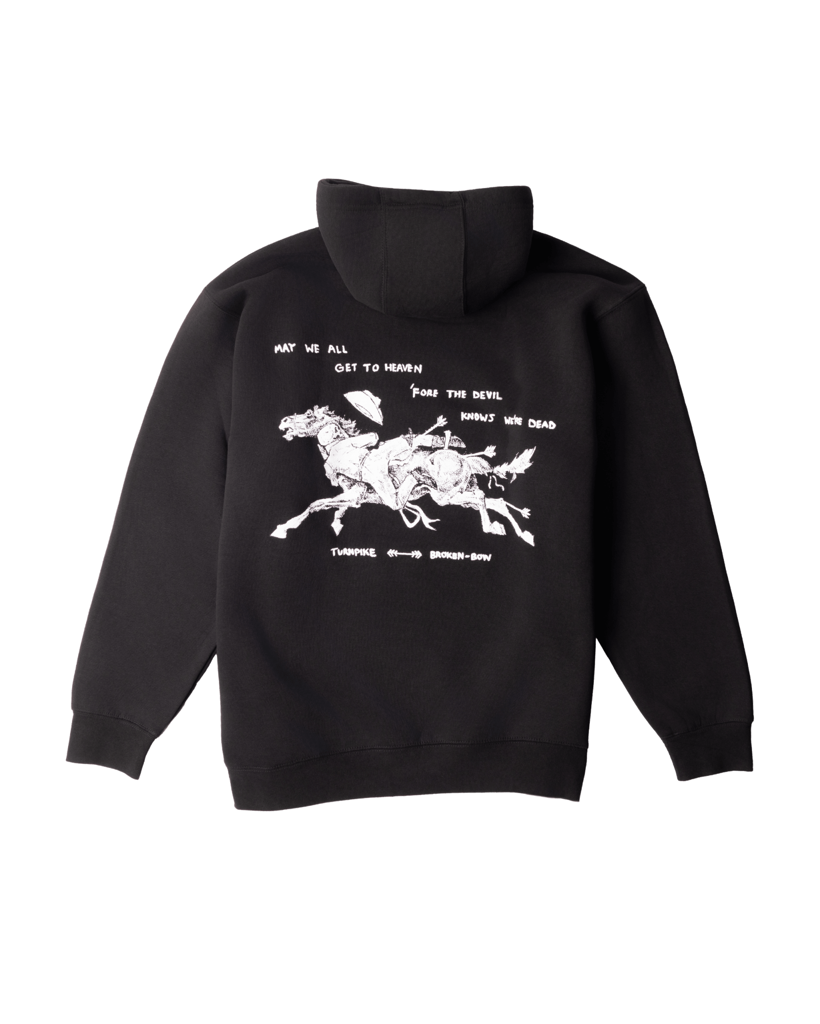 May We all Get to Heaven Hoodie Black
