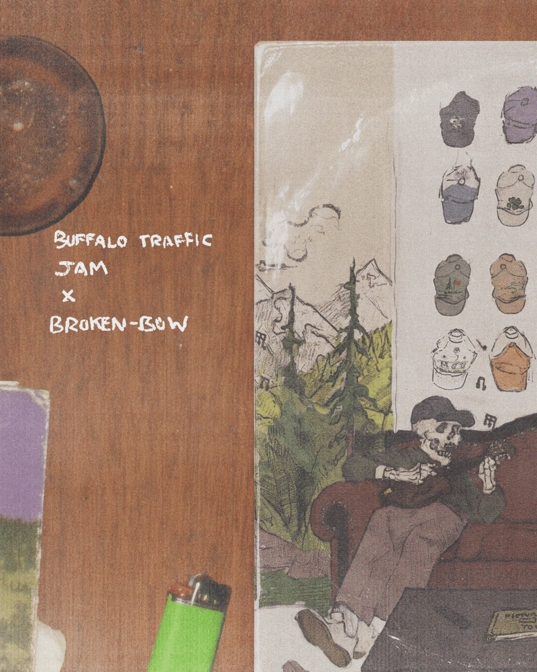 Buffalo Traffic Jam x Broken Bow - Broken Bow Country