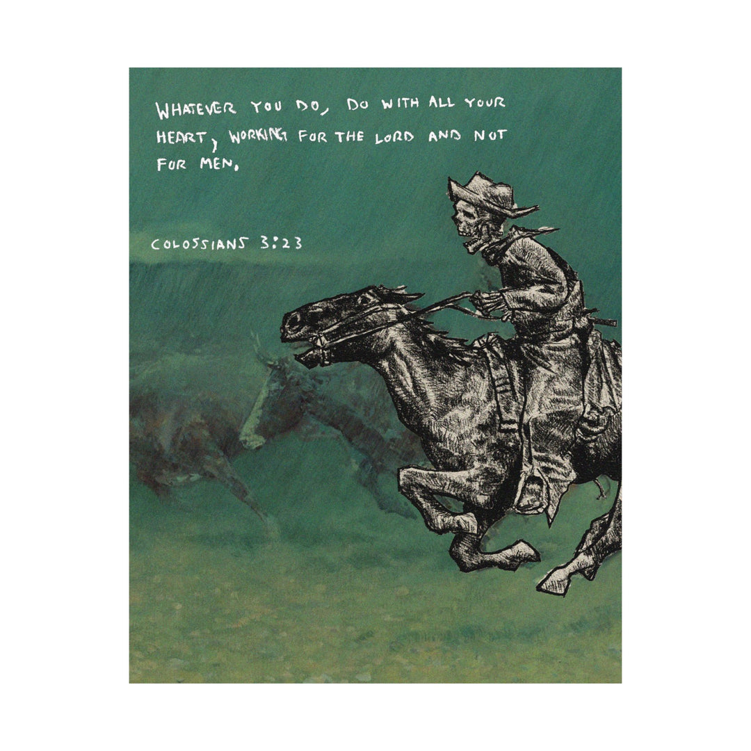 Colossians 3:23 Print