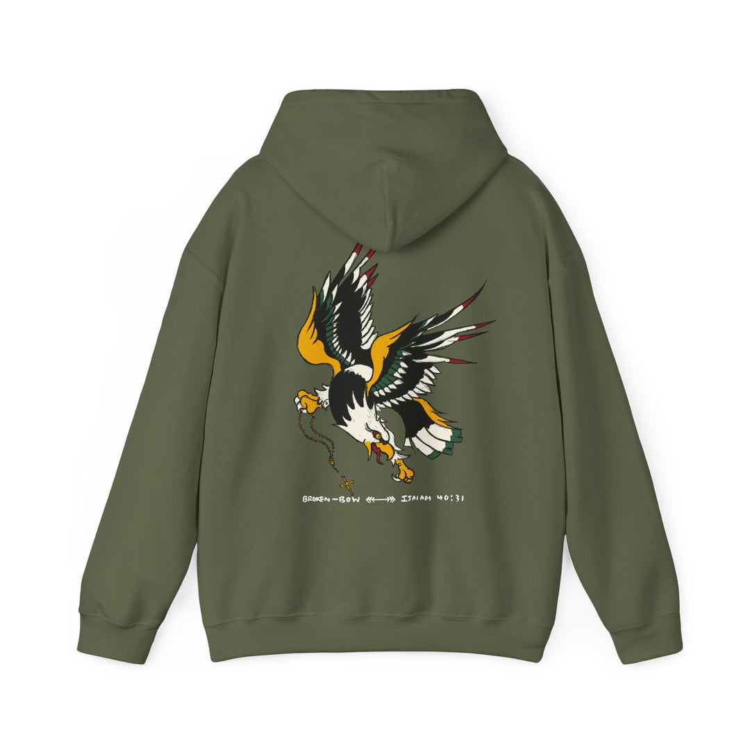 Isaiah 40:31 Mid-Weight Hoodie