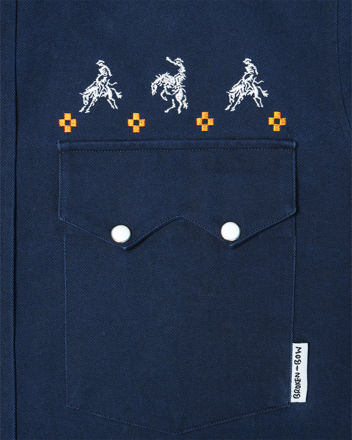 Broken Bow x Denver Broncos The Saddle-Bronc Pearl Snap