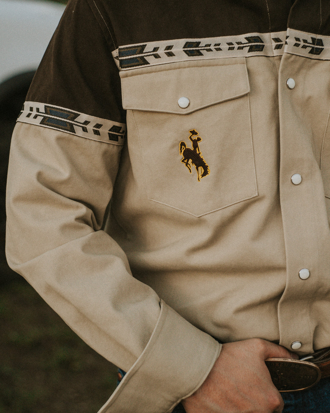 The Laramie Pearlsnap