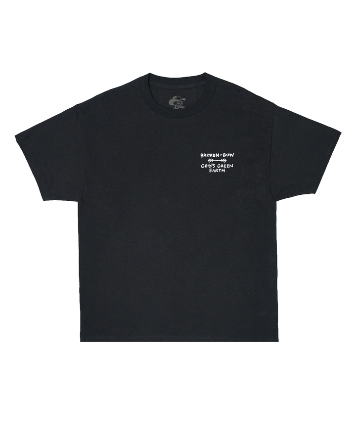 Fly Away Black Tee