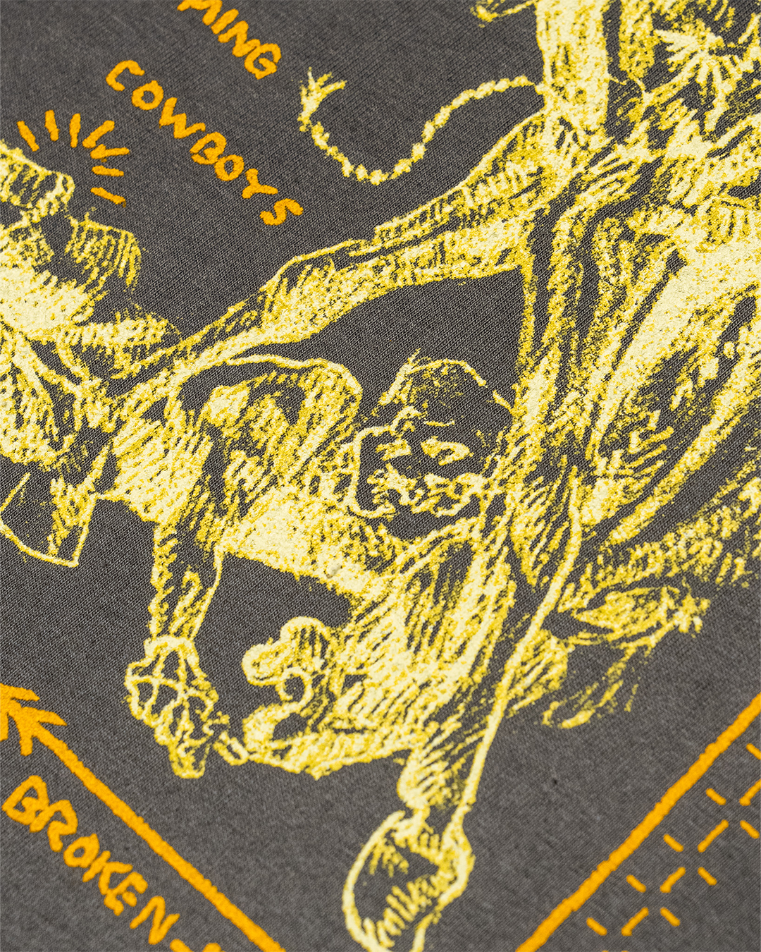 Wyoming x Broken Bow Graphic Tee Coal