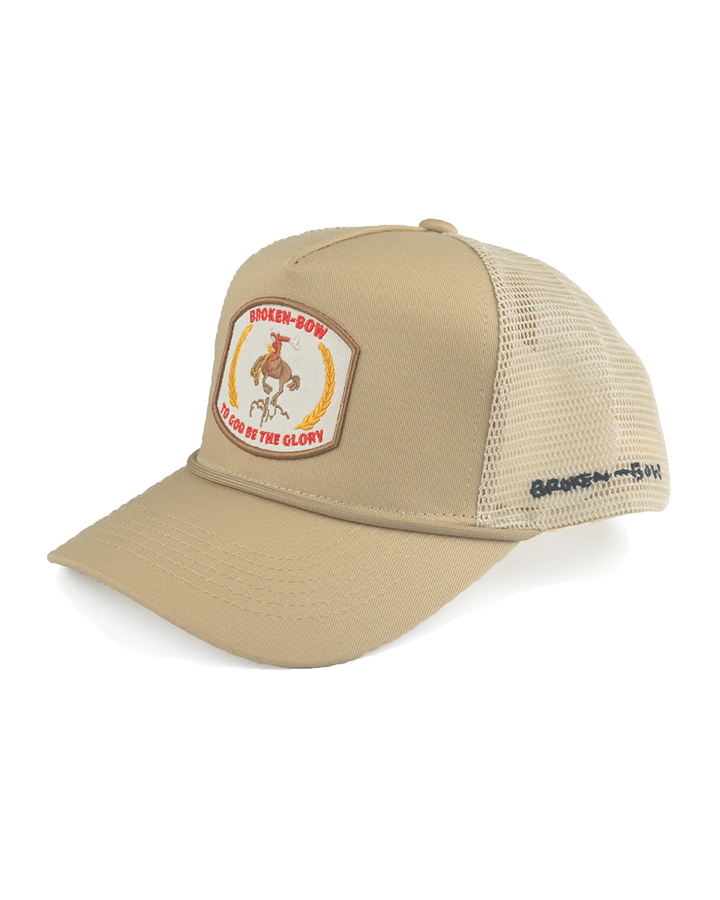 To God Be The Glory Snapback Tan