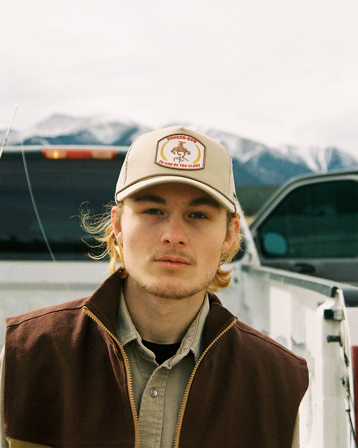 To God Be The Glory Snapback Tan