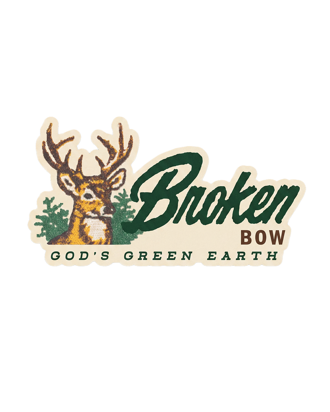 God's Green Earth Sticker