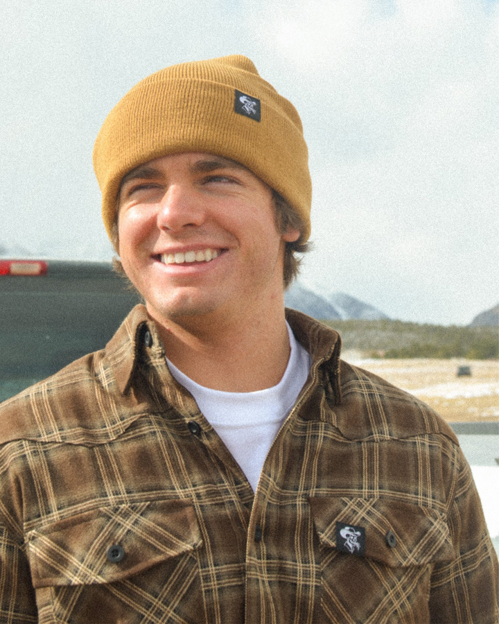 Tan Workman's Beanie