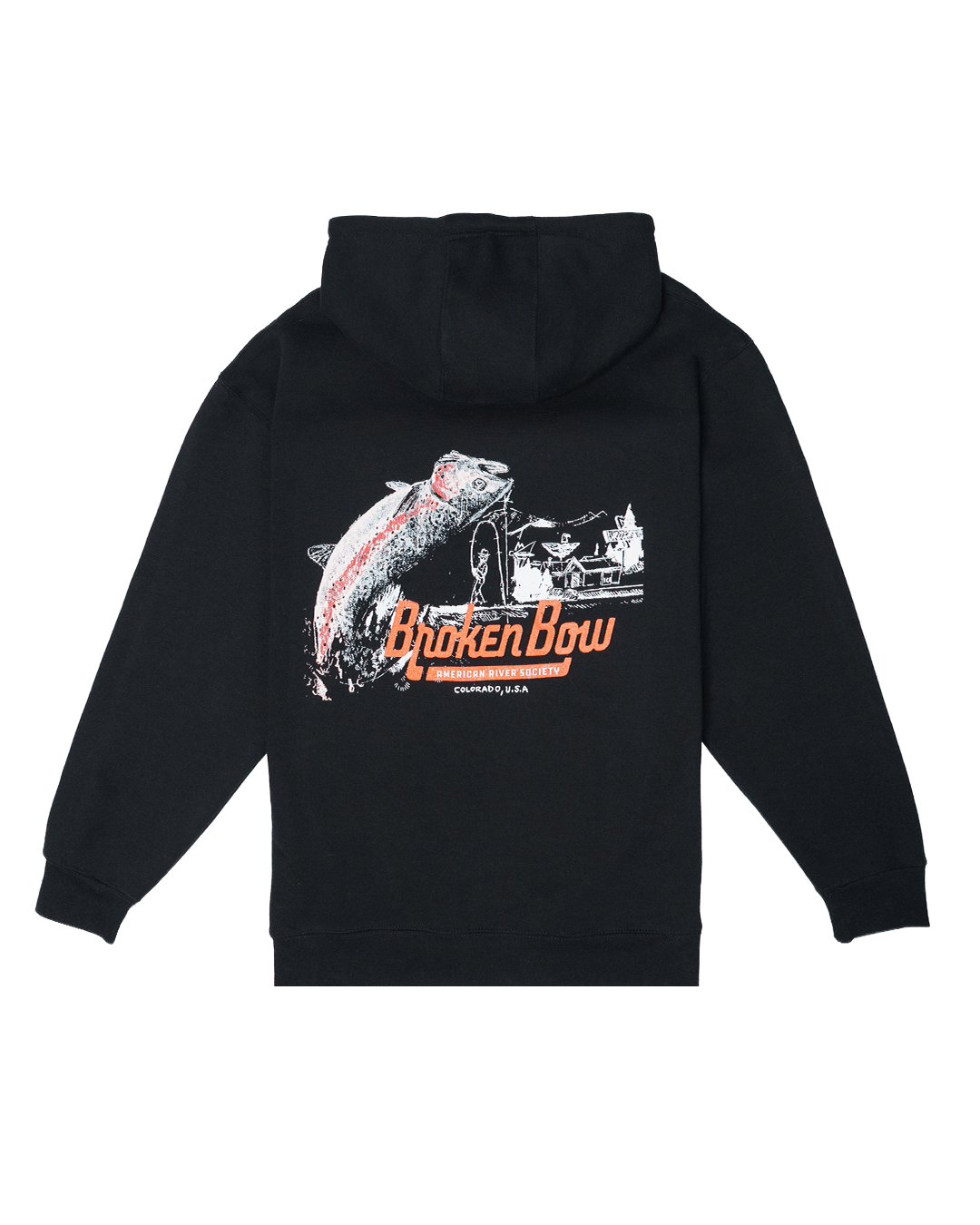 American River Society Hoodie - Broken Bow Country - Hoodie