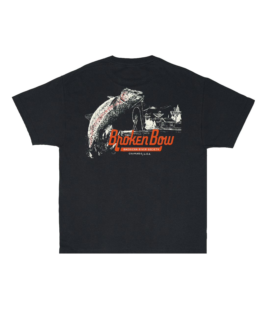 American River Society Tee - Broken Bow Country - T-Shirt