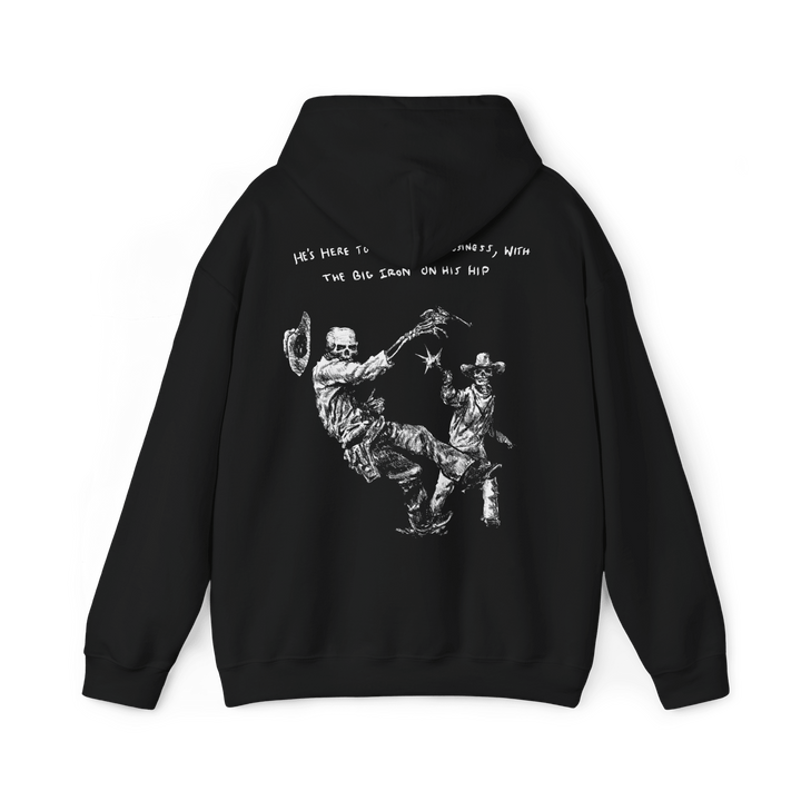 Big Iron Mid - Weight Hoodie - Broken Bow Country - Hoodie