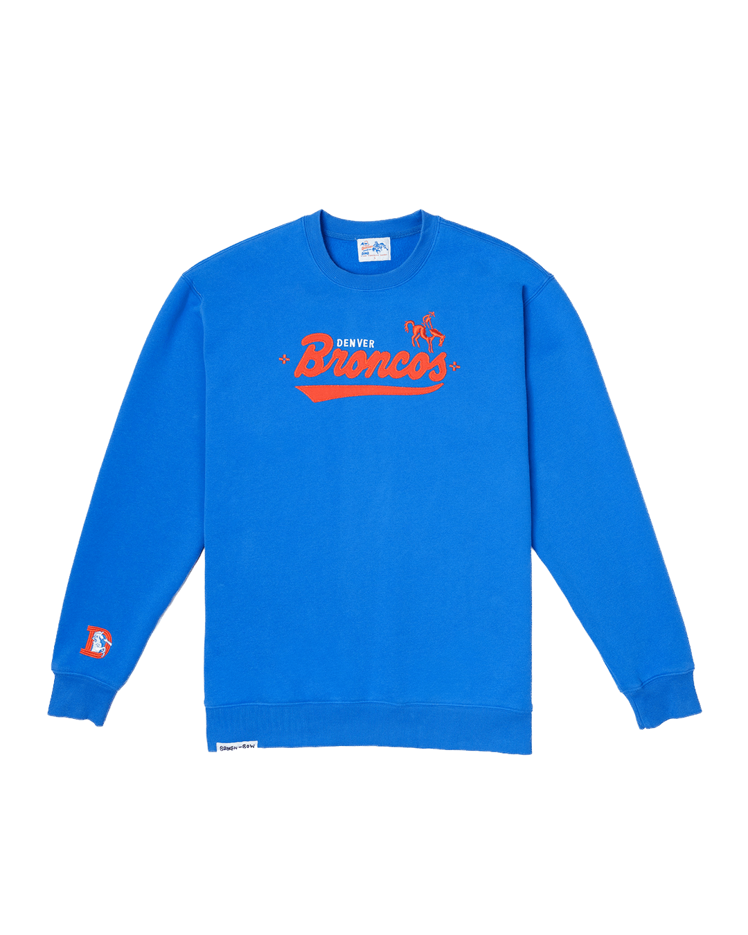 Broken Bow x Denver Broncos Wild Horse Crewneck - Broken Bow Country - Hoodie