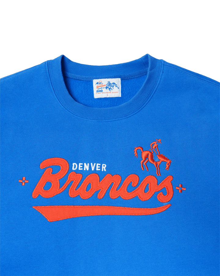 Broken Bow x Denver Broncos Wild Horse Crewneck - Broken Bow Country - Hoodie