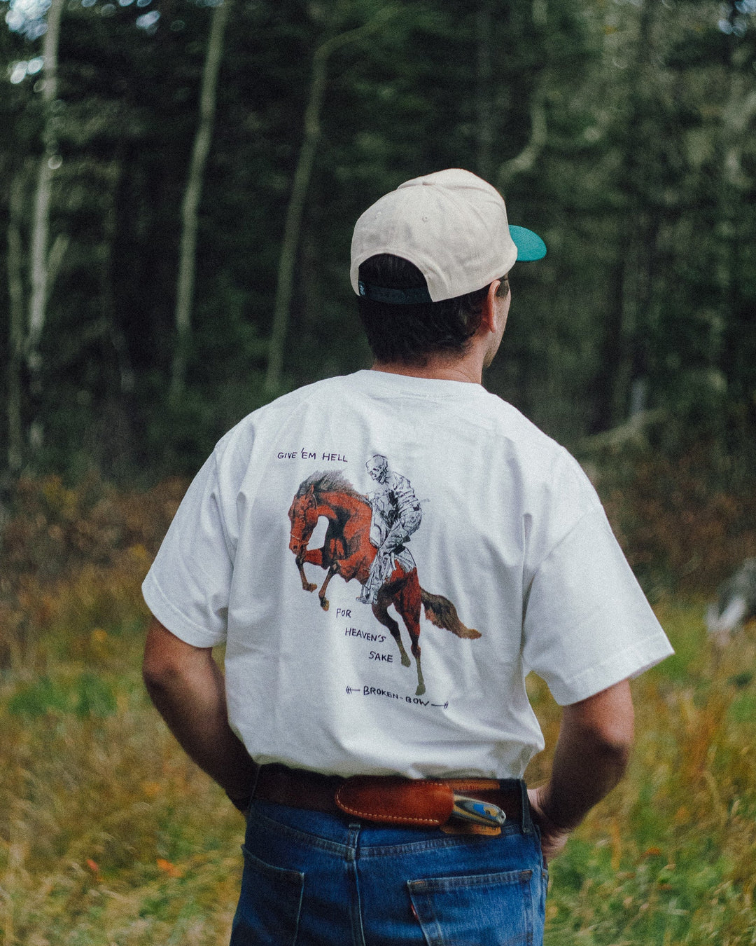 Bronc Fighter Tee - Broken Bow Country - T-Shirt