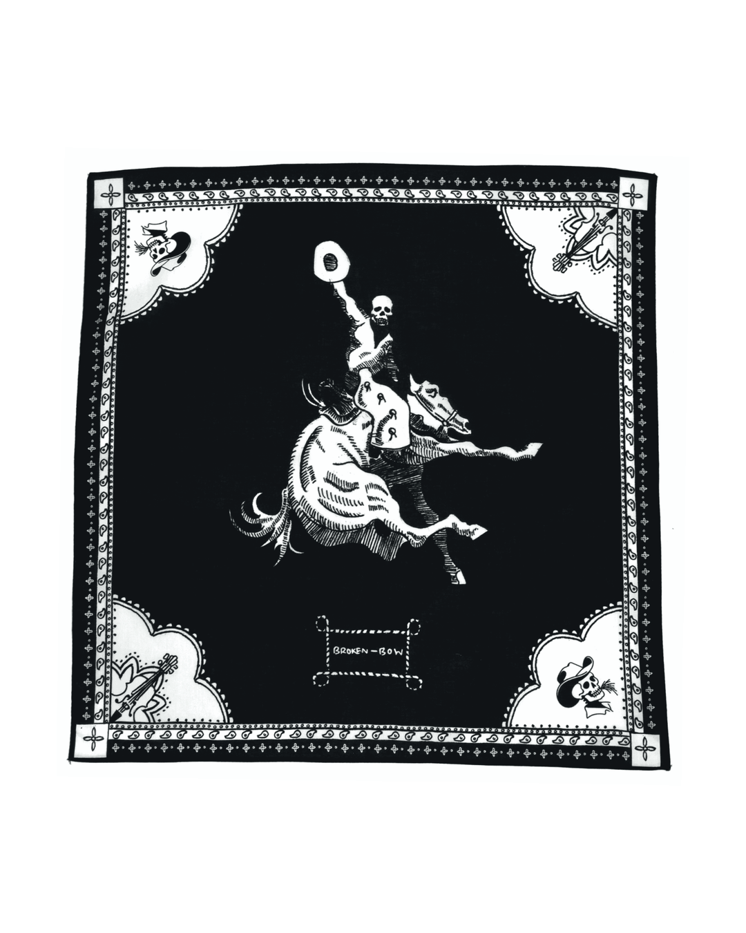 Bronc - Rider Bandanna - Broken Bow Country - Novelty