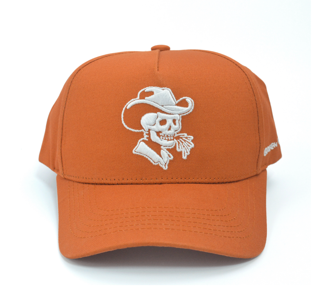 Orange Clay Snapback