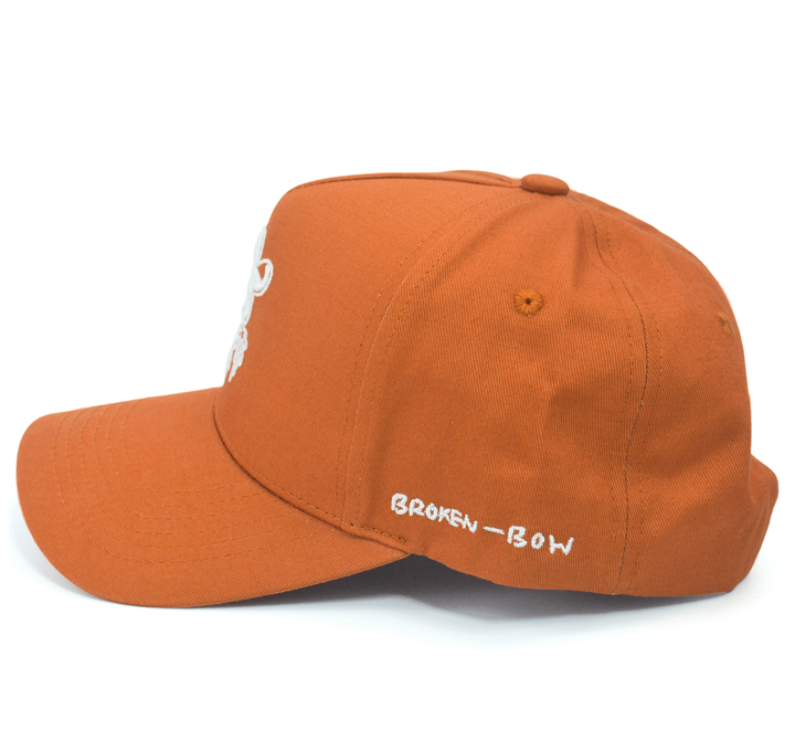 Orange Clay Snapback
