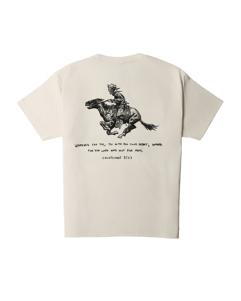 Stanley/Stella Custom ブラウス VOL COLLOR STAND Theory 23SS Organic Natural Print | SATU020 Tee Oversized トップス