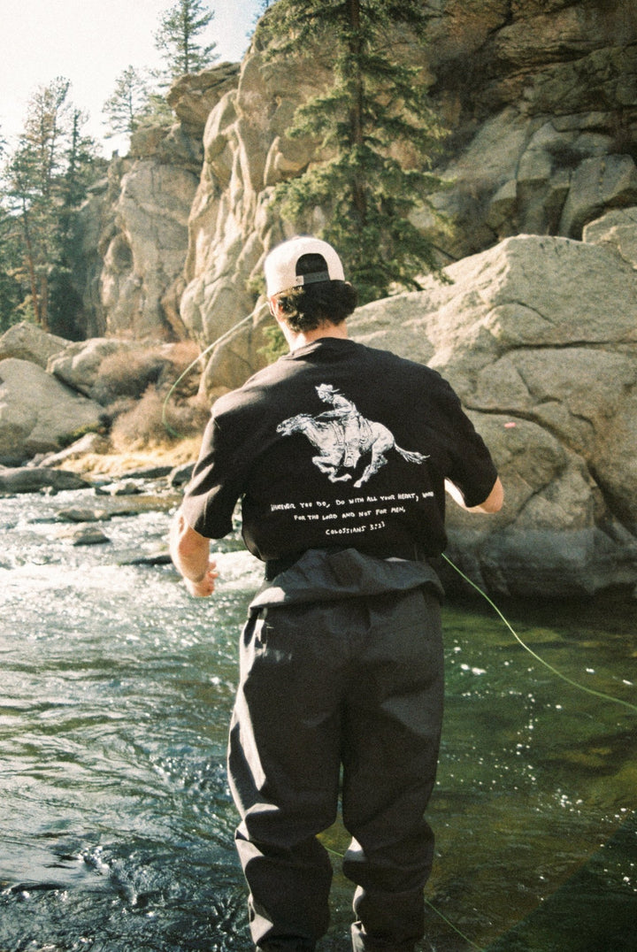 Colossians 3:23 Black - Broken Bow Country - T-Shirt