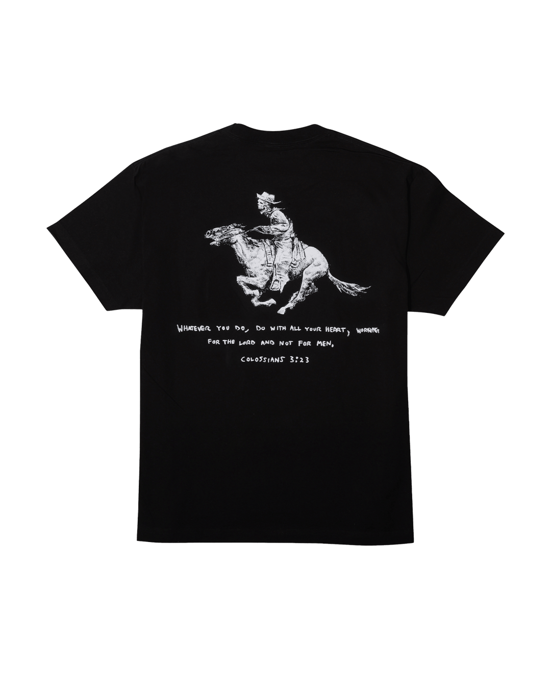 Colossians 3:23 Black - Broken Bow Country - T-Shirt