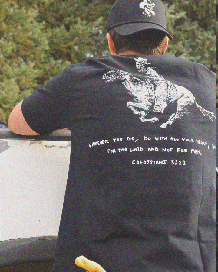 Colossians 3:23 Black - Broken Bow Country - 