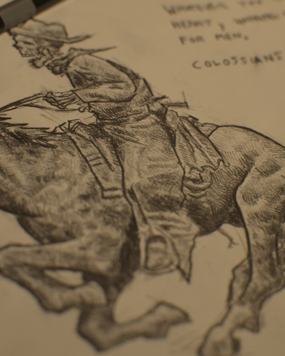 Colossians 3:23 Poster Print - Broken Bow Country - Print