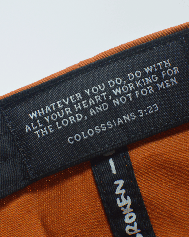 Orange Clay Snapback