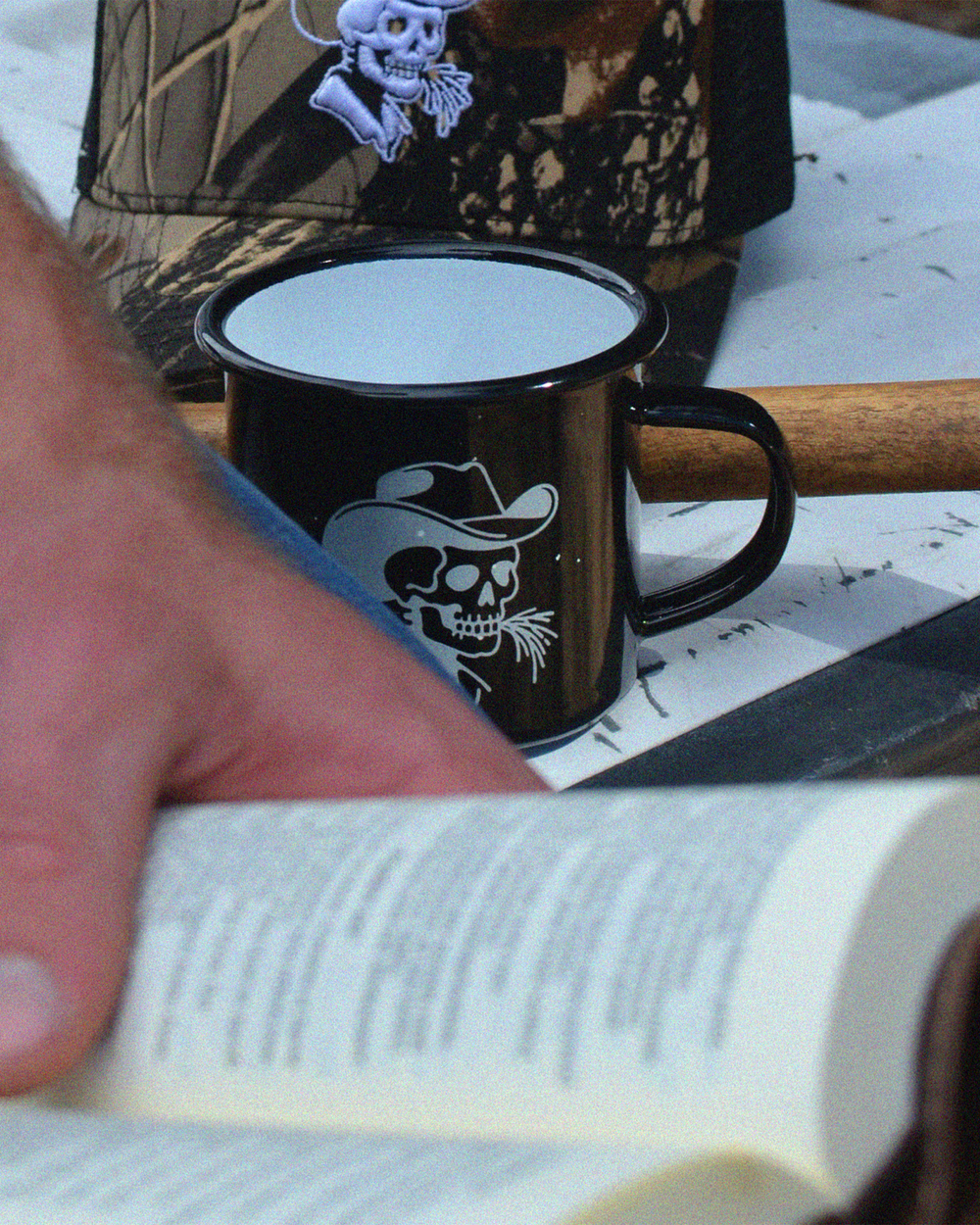 Enamel Camping Mug - Broken Bow Country - Novelty