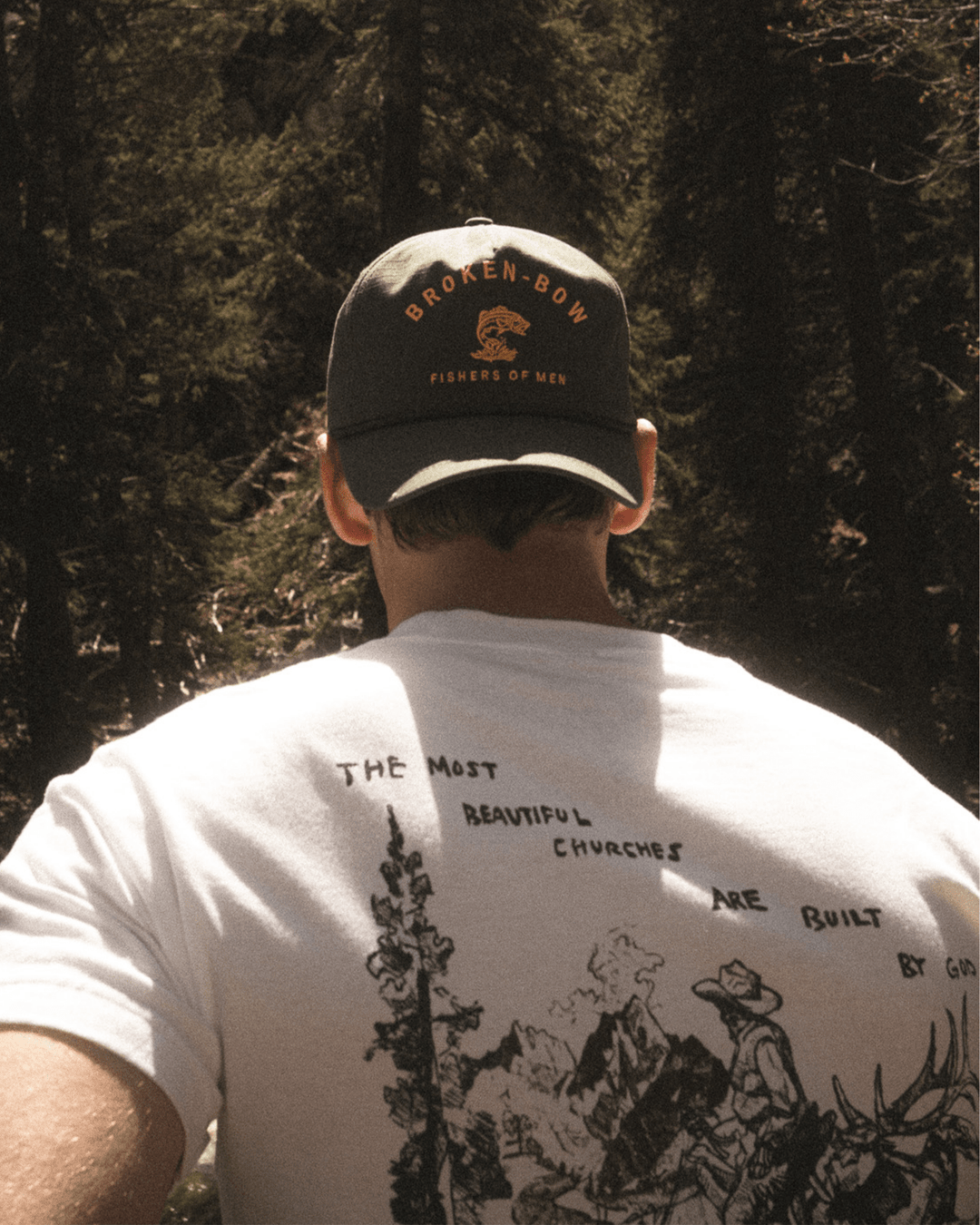 Fishers of Men Ripstop Green Snapback - Broken Bow Country - Hats