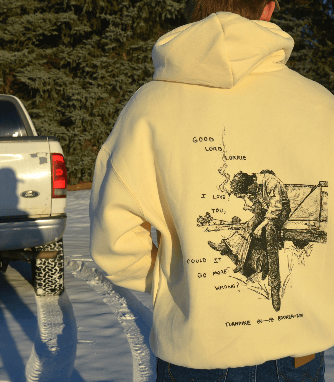 Good Lord Lorrie Hoodie - Broken Bow Country - 