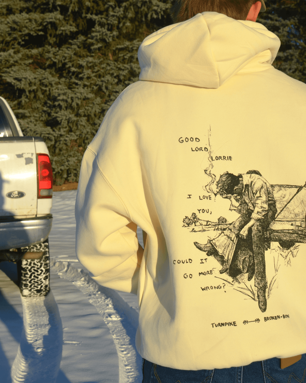 Good Lord Lorrie Hoodie - Broken Bow Country - Hoodie
