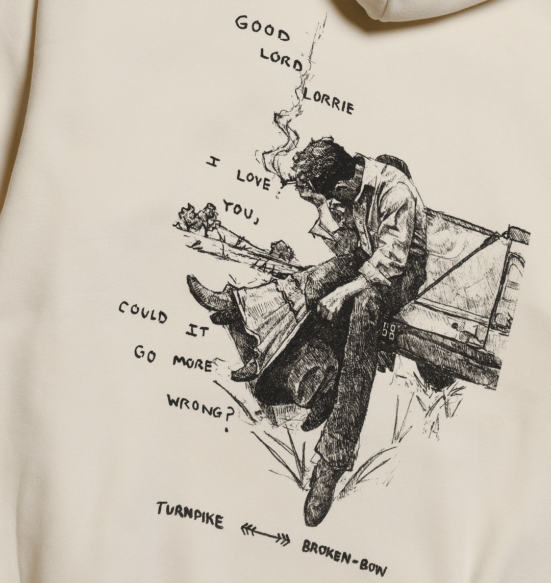 Good Lord Lorrie Hoodie - Broken Bow Country - 