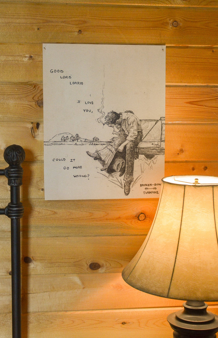 Good Lord Lorrie Poster Print - Broken Bow Country - Print