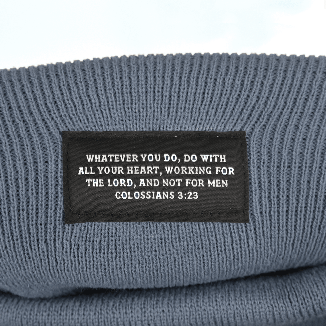 Heather Gray Workman's Beanie - Broken Bow Country - Hats