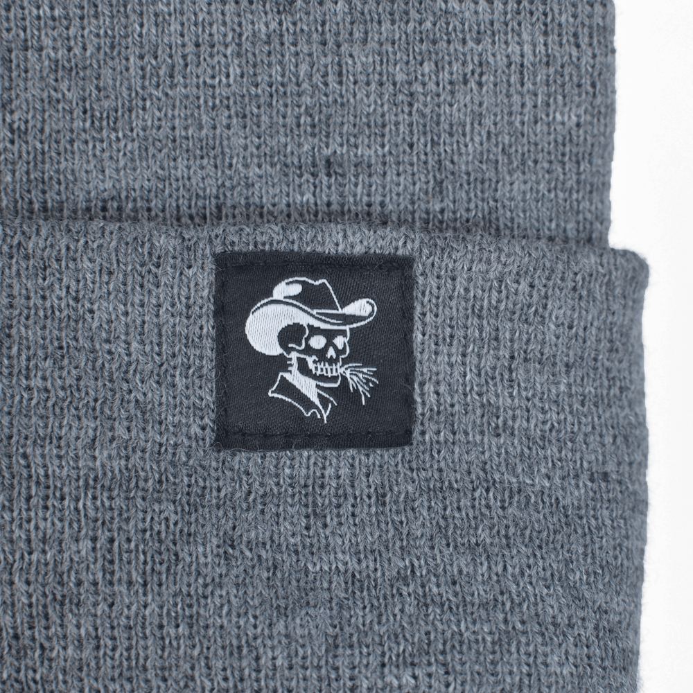 Heather Gray Workman's Beanie - Broken Bow Country - Hats