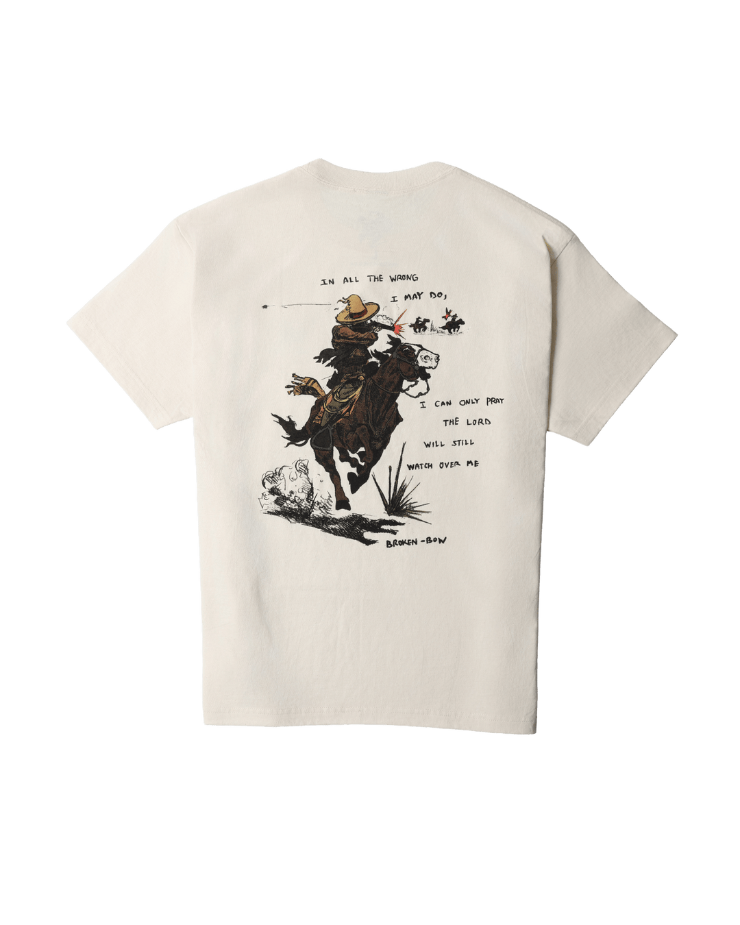 In All The Wrong I May Do - Broken Bow Country - T-Shirt