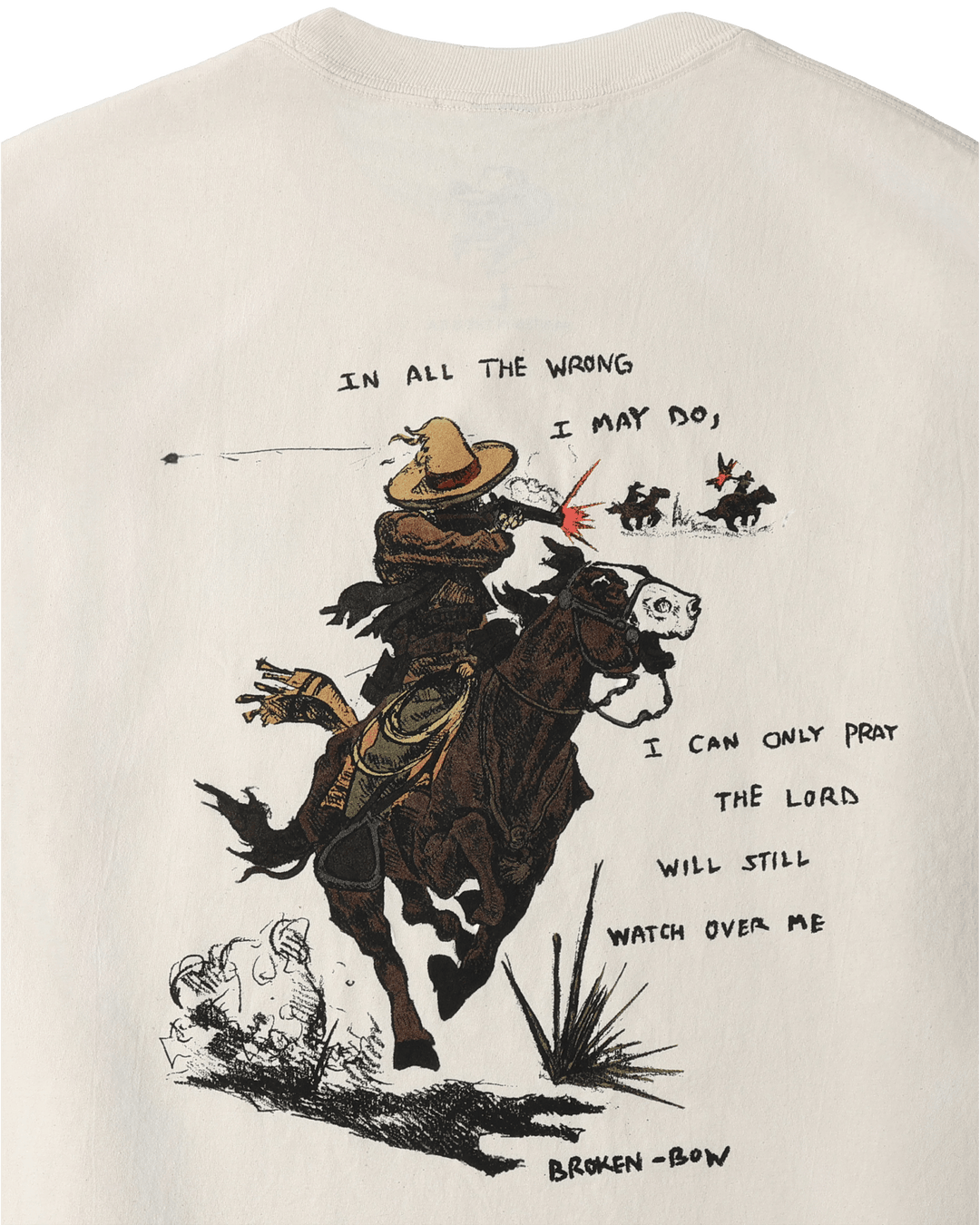 In All The Wrong I May Do - Broken Bow Country - T-Shirt