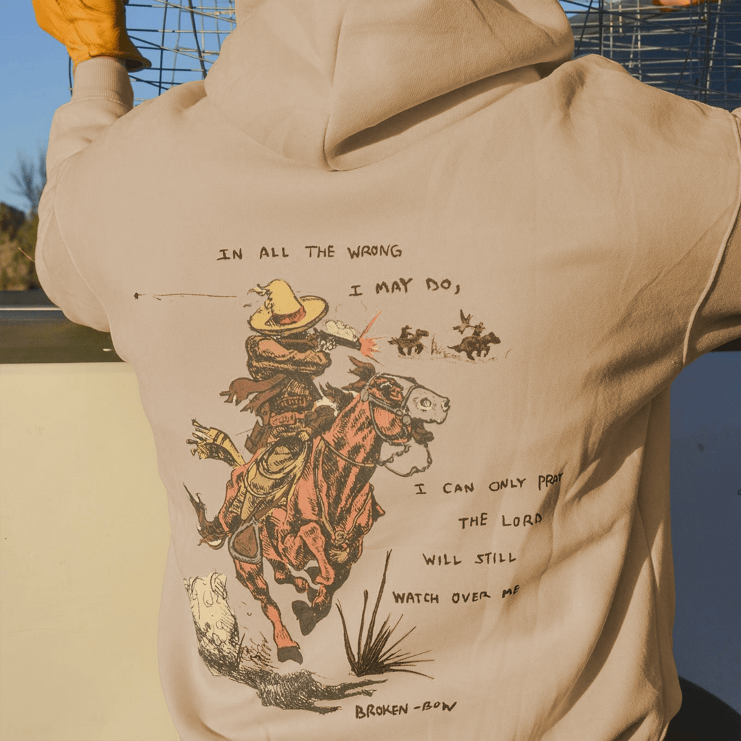 In All The Wrong I May Do Hoodie - Broken Bow Country - Hoodie