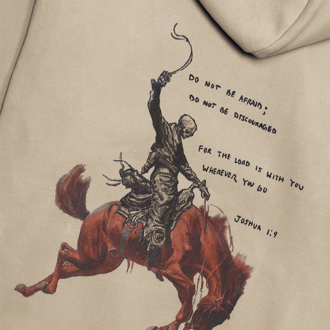 Joshua 1:9 Mid - Weight Hoodie - Broken Bow Country - Hoodie