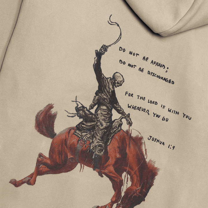 Joshua 1:9 Mid - Weight Hoodie - Broken Bow Country - Hoodie