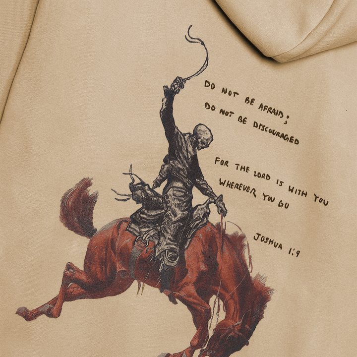 Joshua 1:9 Mid - Weight Hoodie - Broken Bow Country - Hoodie