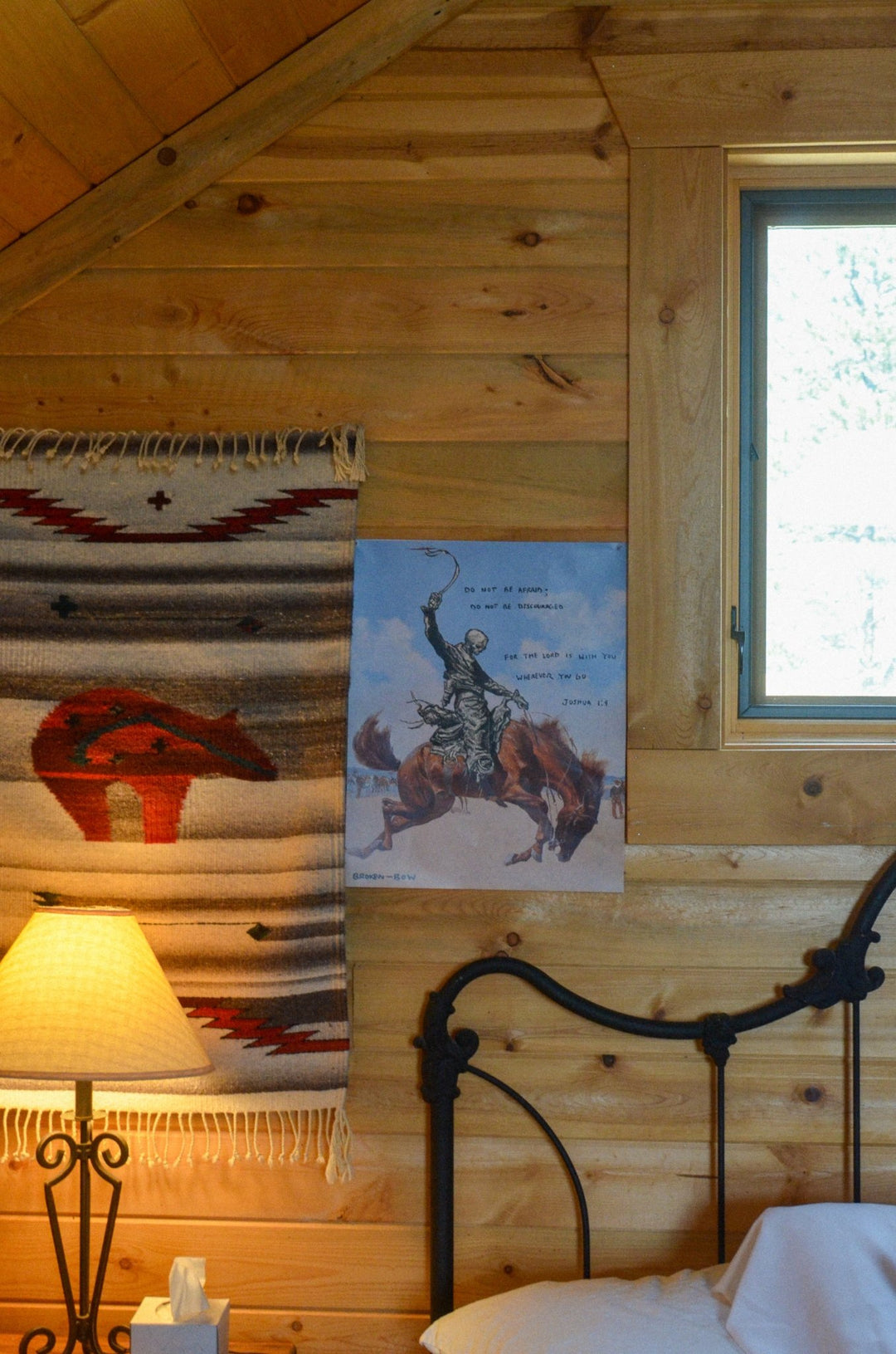 Joshua 1:9 Poster Print - Broken Bow Country - Print