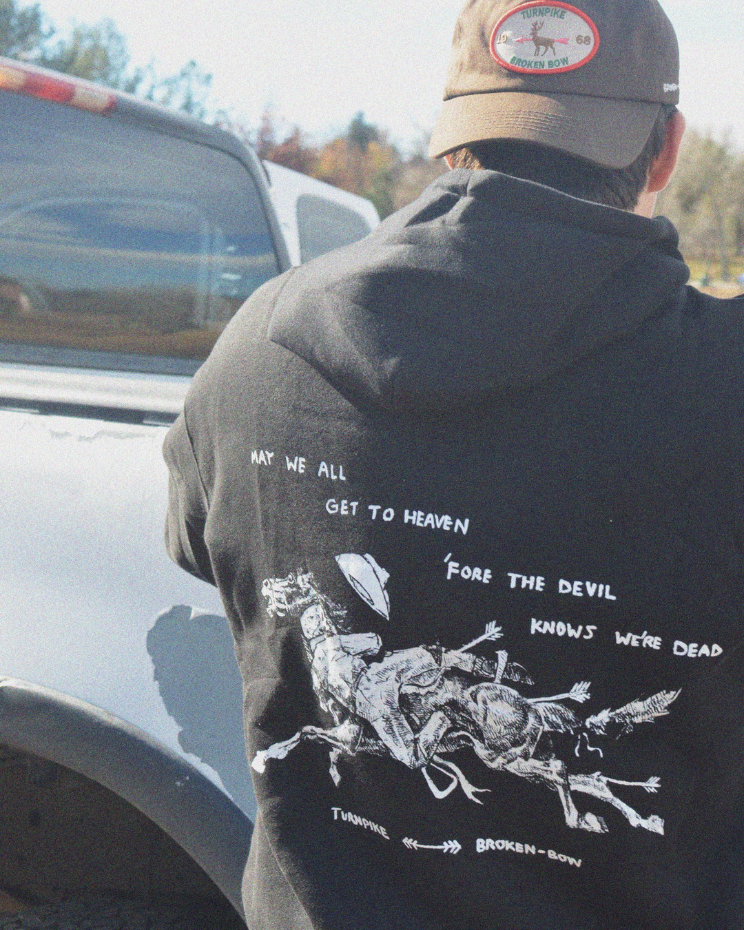 May We all Get to Heaven Hoodie Black - Broken Bow Country - 