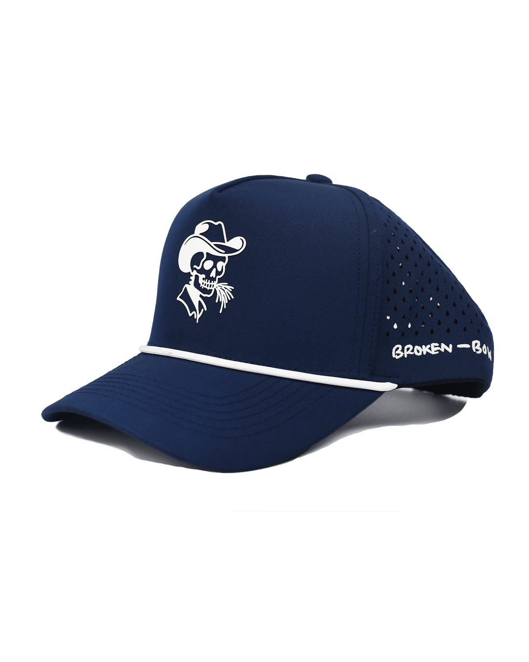 Navy Waterproof Snapback - Broken Bow Country - Hats