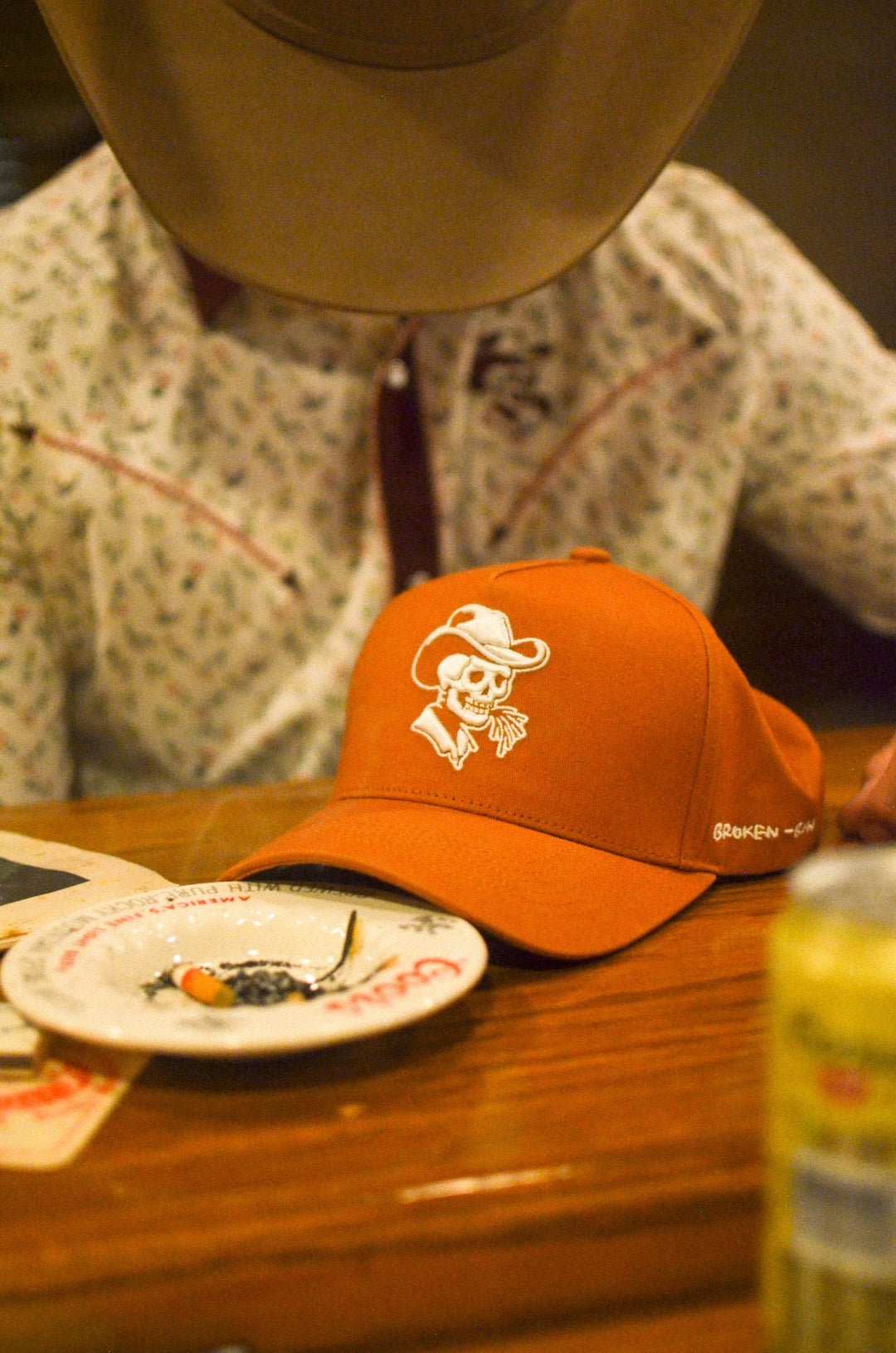 Orange Clay Snapback - Broken Bow Country - Hats