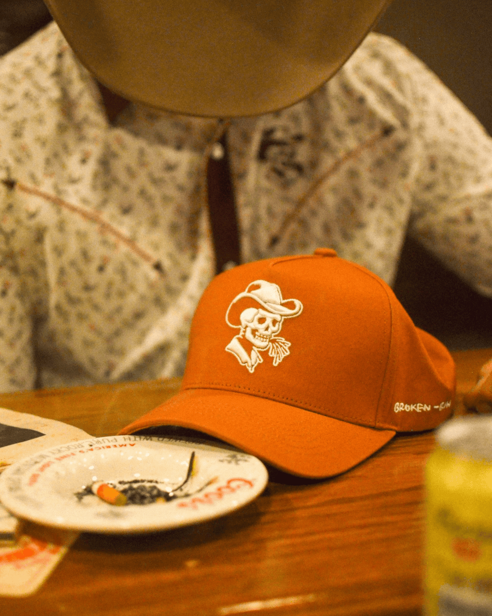 Orange Clay Snapback - Broken Bow Country - Hats