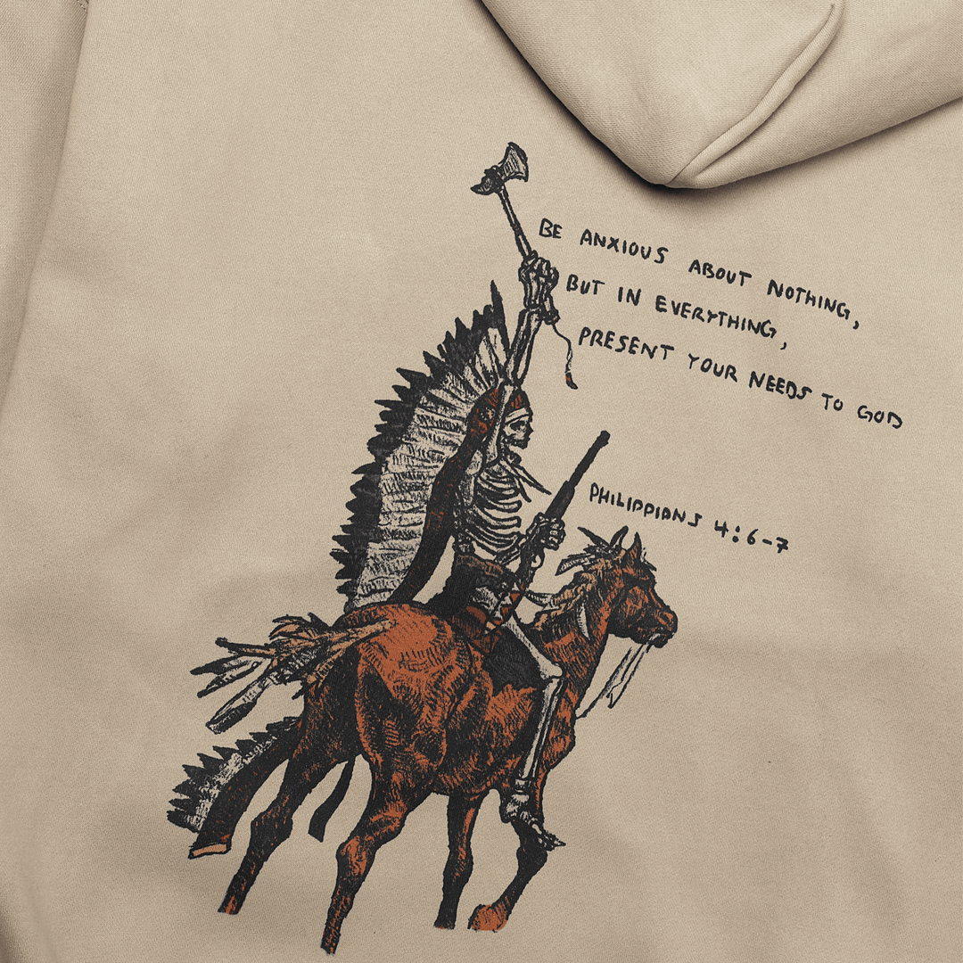 Philippians 4:6-7 Hoodie - Broken Bow Country - Hoodie