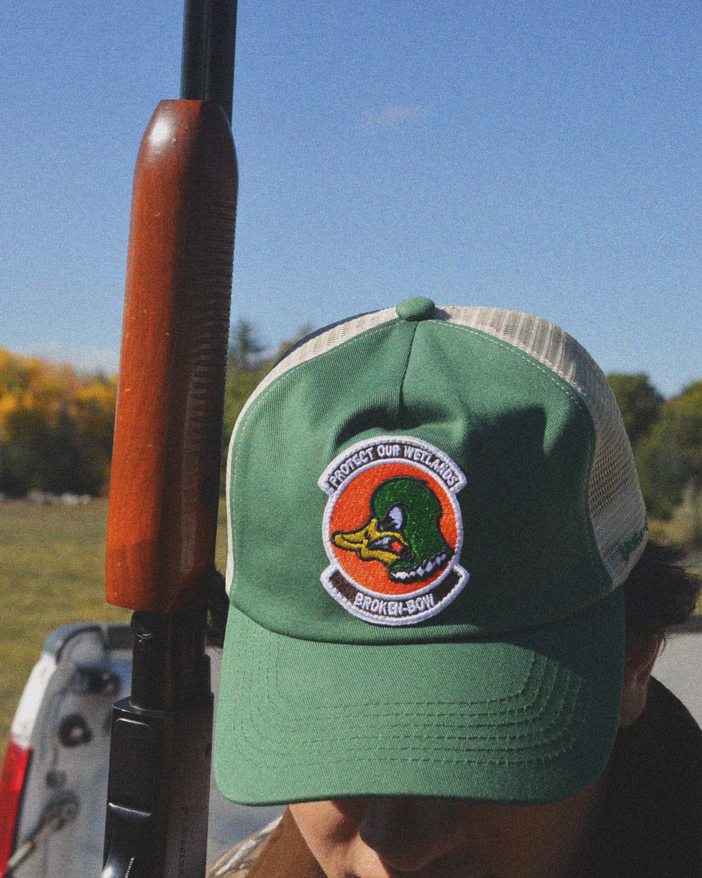 Protect Our Wetlands Unstructured Vintage Snapback - Broken Bow Country - Hats