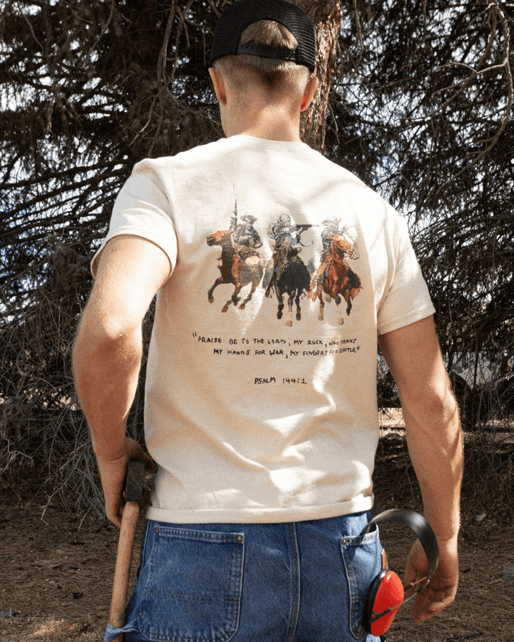 Psalm 144:1 - Broken Bow Country - T-Shirt