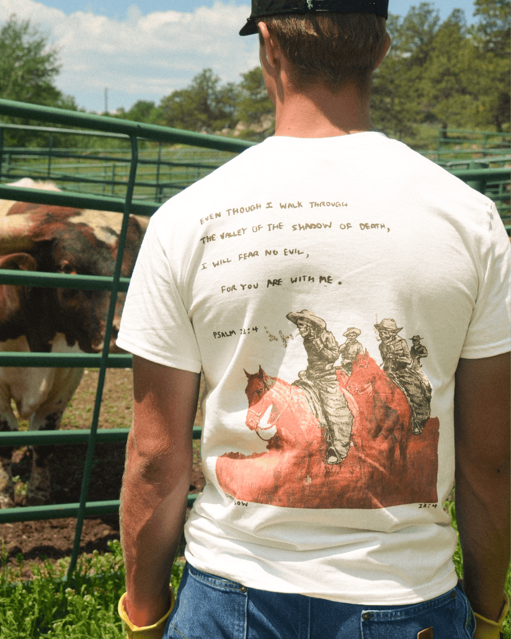 Psalm 23:4 - Broken Bow Country - T-Shirt